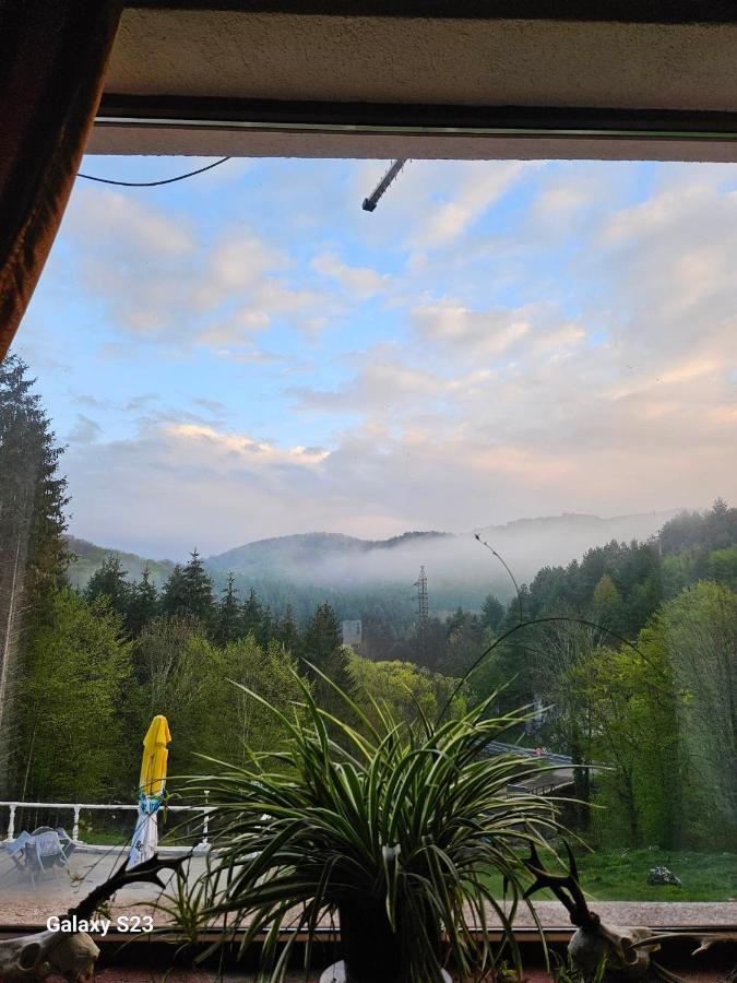 Cabana Cerbu Bozovici Bagian luar foto